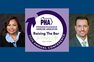 Jeff DiAmico and April Francia will be at the PA Homecare Association Annual Conference